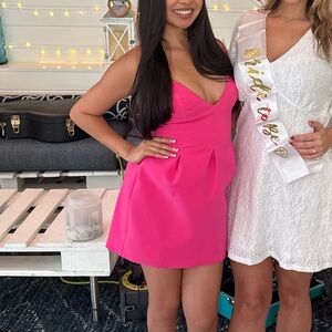 Stylish Pink Mini Dress Zara